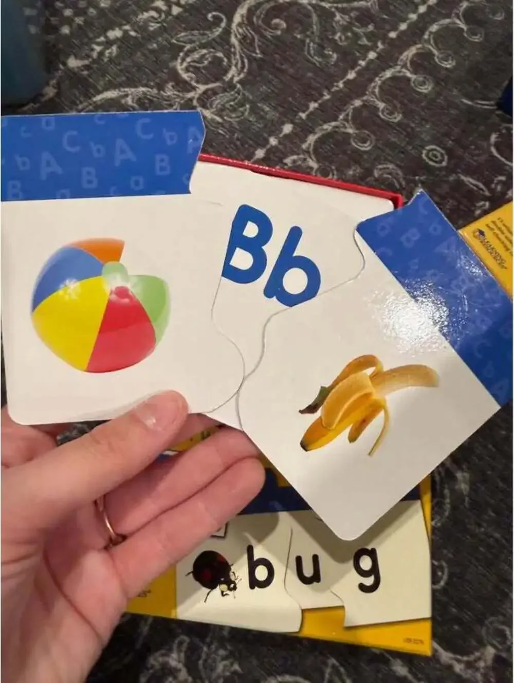 Learning Resources Inside Answers Alphabet and 3-Letter Words Flash Card Sets
